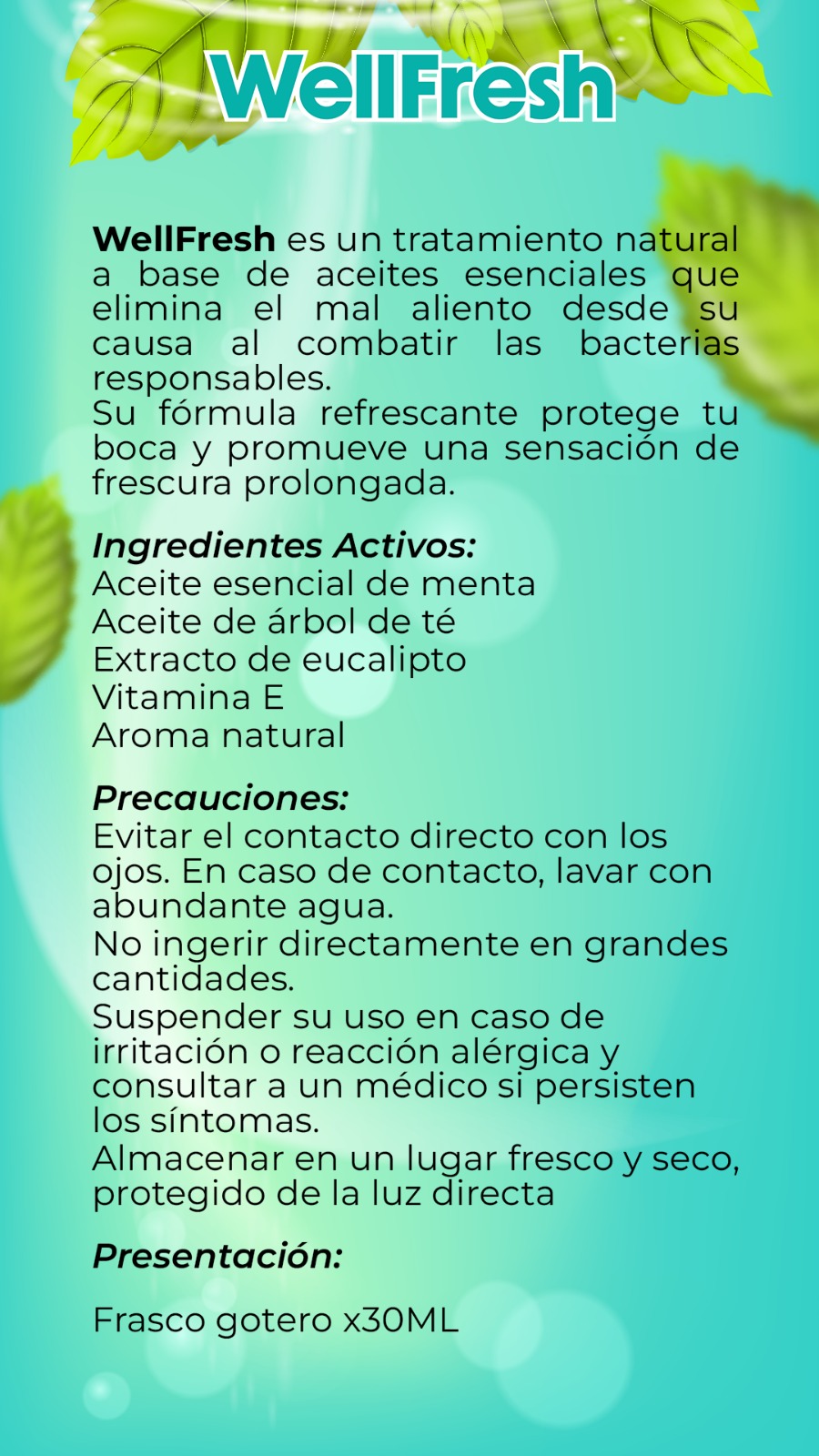 Miniatura 2 de Well Fresh elimina el mal aliento